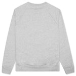 Printed Sweatshirt - Mottled Grey