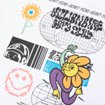 BB Flora S/S Tee - White