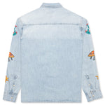 BB Hillside L/S Woven - Infinity