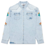 BB Hillside L/S Woven - Infinity