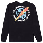 BB Rocket L/S Tee - Black