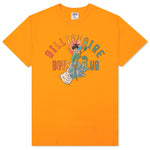 BB Space Flower S/S Tee - Flame Orange