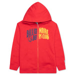 Kids BB Arch Zip Hoodie - Hibiscus