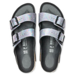 Women's Narrow Vegan Arizona Birko-Flor - Iridescent/Black
