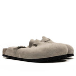 Boston Shearling Suede Leather - Taupe