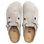 Boston Suede Leather - Stone Coin