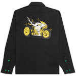 Fast Life Full Zip Shirt Jacket - Black