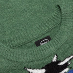 Novelty Knit Sweater - Green