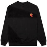 Sunflower Asymmetrical Paneled Crewneck - Black