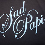Sad Papi S/S Buffalo Tee - Black