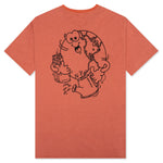 Flowers Gone Tee - Terracotta