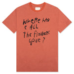 Flowers Gone Tee - Terracotta