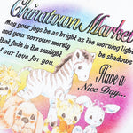 Chinatown Blessings T-Shirt - White