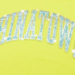 Chinatown Bling Arc Tee - Yellow