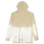 Chinatown Reverse Arc Tie-Dye Hoodie - Tan