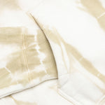 Chinatown Reverse Arc Tie-Dye Hoodie - Tan