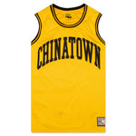 Chinatown Smiley Basketball Jersey - Yellow