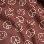 Chinatown Smiley Cabana Basketball Shorts - Brown