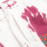 Chinatown Smiley Champions 3 Rings Tie-Dye Sweatpants - Red