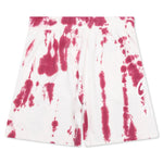 Chinatown Smiley Champions 3 Rings Tie-Dye Sweatshorts - Red
