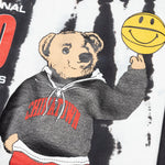 Chinatown Smiley Champions Varsity Bear Crewneck - Grey