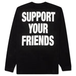 Chinatown Smiley Friends Crewneck - Black