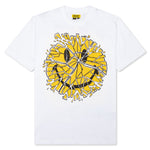 Chinatown Smiley Glass Tee - White