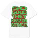 Chinatown Smiley Local Produce Apple Tee - White