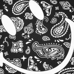 Chinatown x YG Paisley Smiley Tee - Black