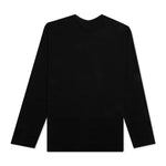 Comme Des Garcons SHIRT Logo L/S Tee - Black