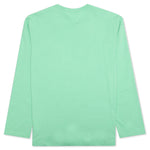 Comme Des Garcons SHIRT Logo L/S Tee - Green