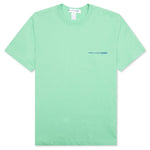 Comme Des Garcons SHIRT Logo S/S Tee - Green