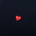 Little Red Heart Polo Shirt - Navy