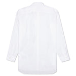 Small Black Heart Button Down - White