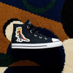 Converse x Jean-Michel Basquiat Toddler Chuck Taylor All Star Hi - Black/White