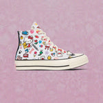 Converse x Hello Kitty Chuck 70 Hi - White/Pink/Green