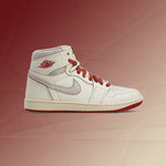 Women's Air Jordan 1 High OG 'Rare Air' - Sail/Cinnabar/Light Bone