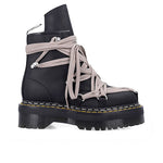Rick Owens DRKSHDW x Dr. Martens 1460 Quad Sole Megalace Boot - Black