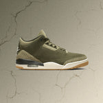 Air Jordan 3 Retro 'Family Affair' - Medium Olive/Sequoia/Neutral Olive