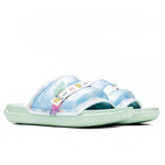 J Balvin x Super Play SP Sandals - Celestine Blue/White/Enamel Green