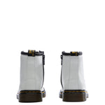 Toddler 1460 Leather Lace Up Boots - White