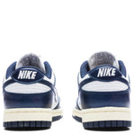 Women's Dunk Low Vintage Navy - White/Midnight Navy/Coconut Milk