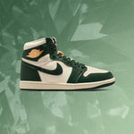 Women's Air Jordan 1 Retro High OG 'Fir' - Pale Ivory/Pro Green Fir/Coconut Milk