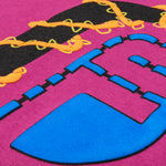 Extract Tee - Magenta Haze