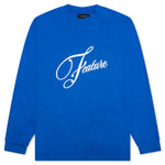 Ornate L/S Tee - Dazzling Blue