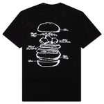 Feature x Fuku Burger "Burger" Tee - Black