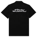 Feature x Fuku Burger Chef Shirt - Black