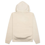Felt Patch Knit Hood - Natural
