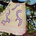 Converse x Golf le Fleur Chuck 70 Hi Pastel - Pastel Yellow/Almond Blossom