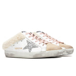 Women's Sabot Suede Toe - Cappuccino/White